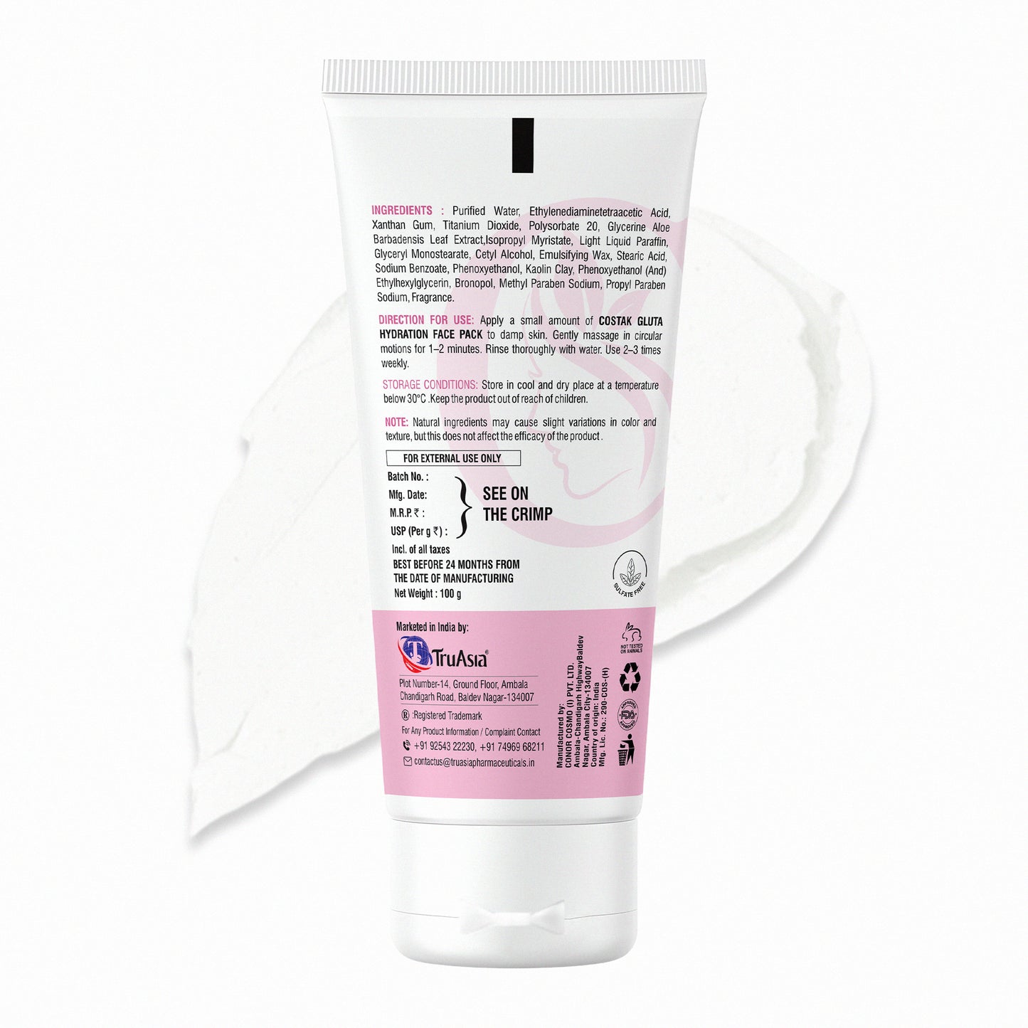 Gluta Hydration Face Pack