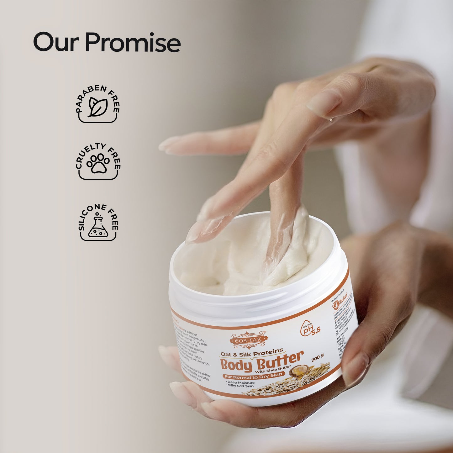 Oat & Silk Protein Body Butter