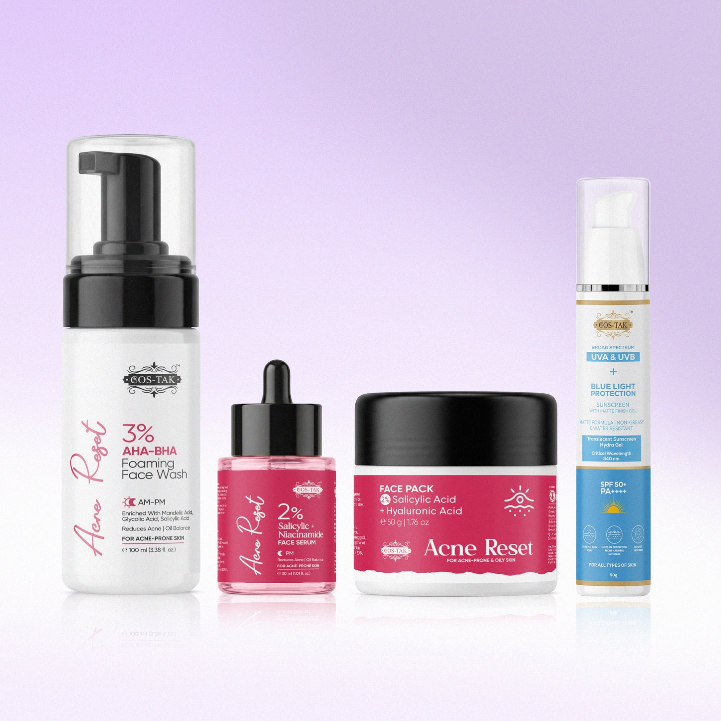Acne Care & Sun Protection Kit
