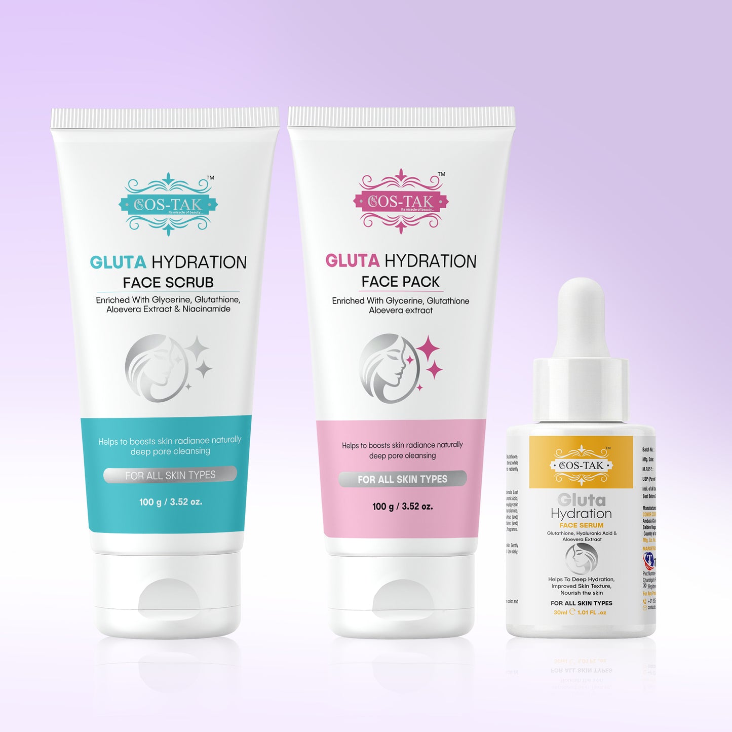 Glutathione Face Care Trio