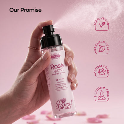 Floral Kiss Rose Splash Face Mist