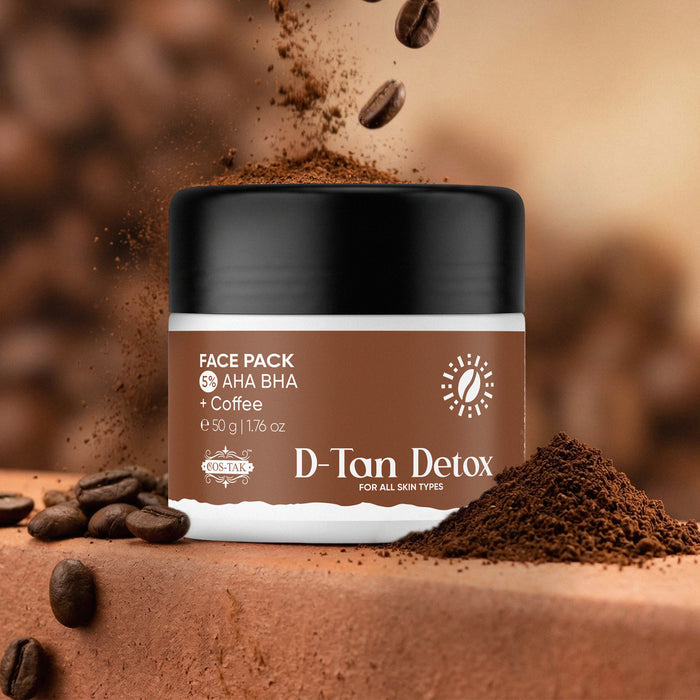 D-Tan Detox Coffee Face Pack - 50g