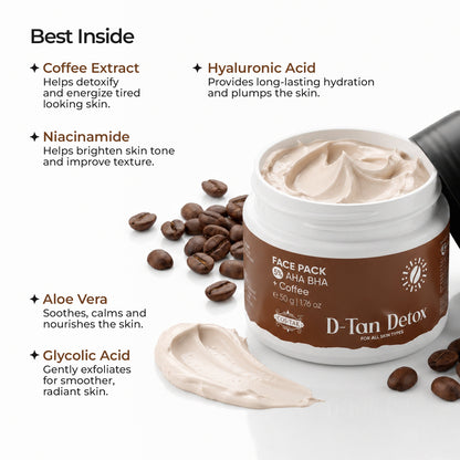 D-Tan Detox Face Pack