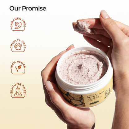 Nutty Kiss Face & Body Scrub