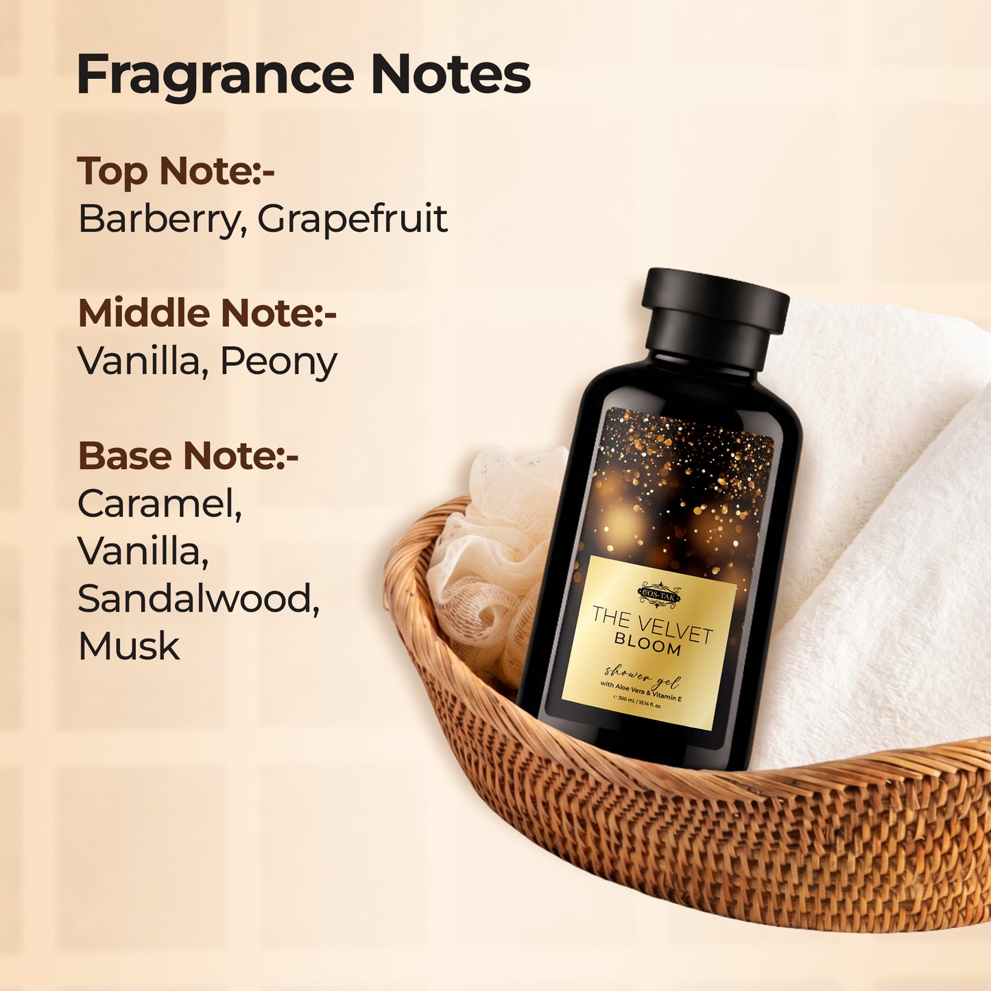The Velvet Bloom Shower Gel