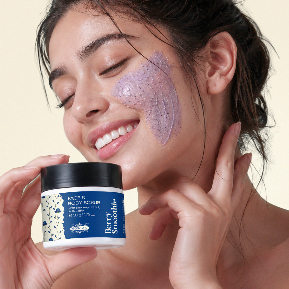 Berry Smoothie Face & Body Scrub - 50g