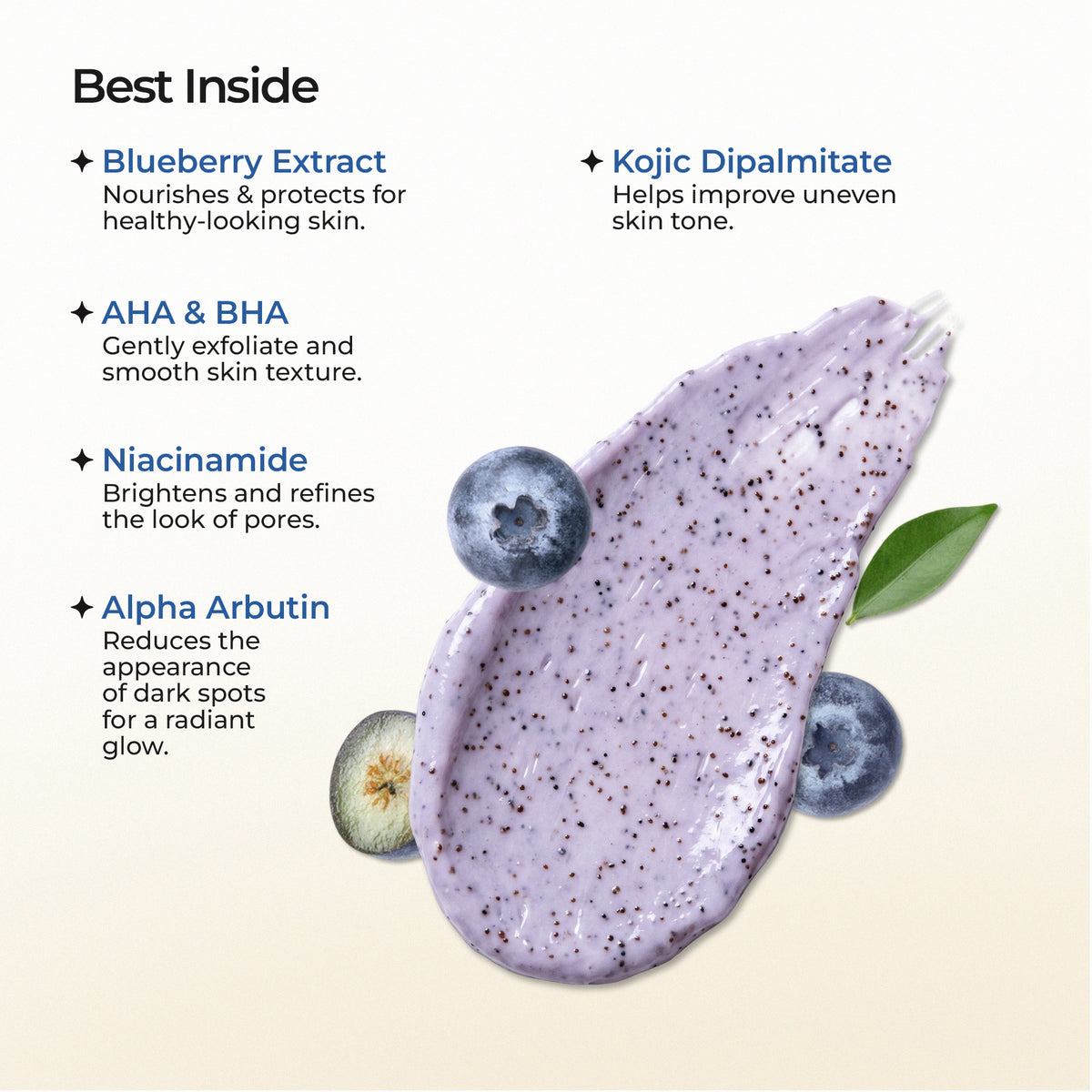 Berry Smoothie Face & Body Scrub - 50g