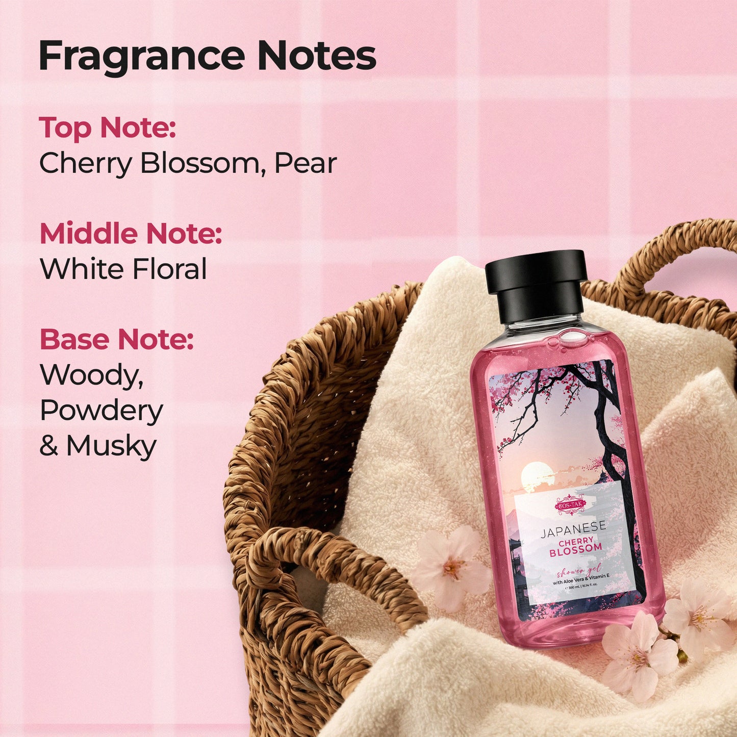Japanese Cherry Blossom Body Wash