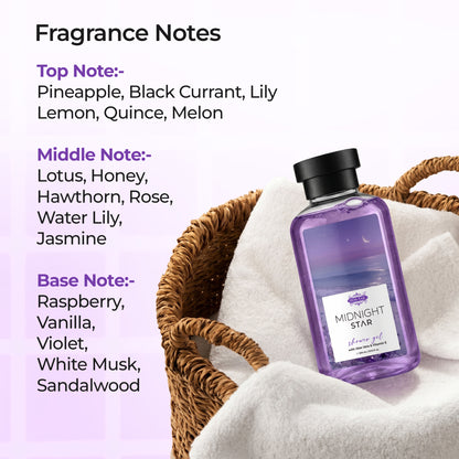Midnight Star Shower Gel