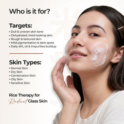 The Rice Therapy Gel Face Wash
