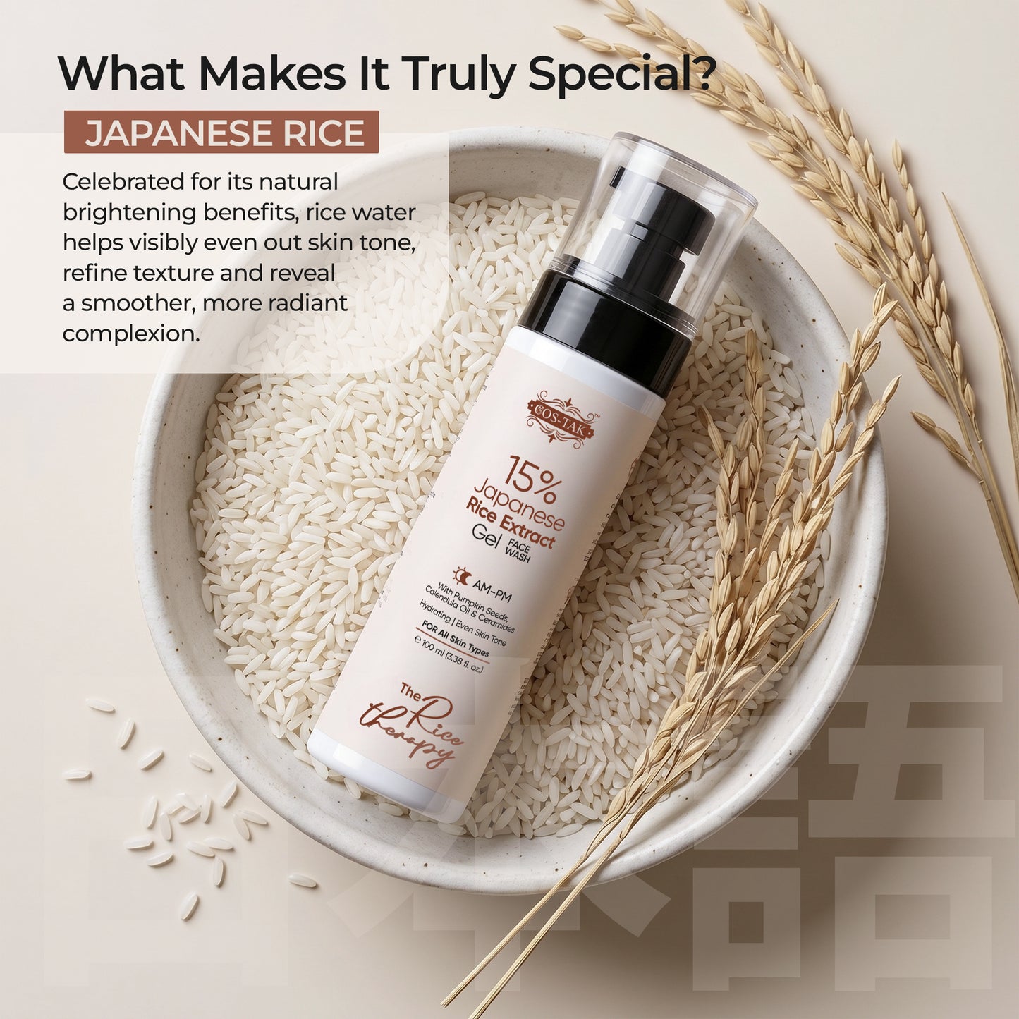 The Rice Therapy Gel Face Wash