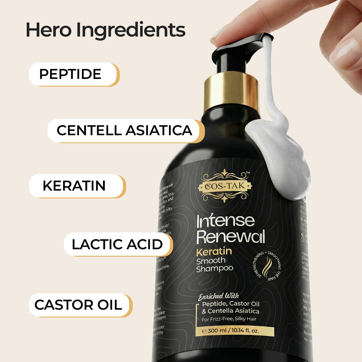 Intense Renewal Keratin Smooth Shampoo