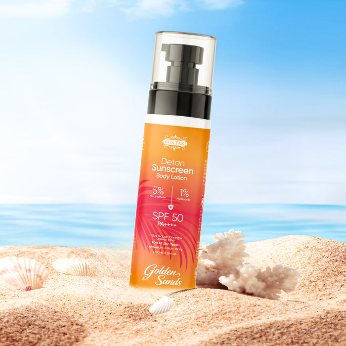 Golden Sands Detan Sunscreen Body Lotion-100ml
